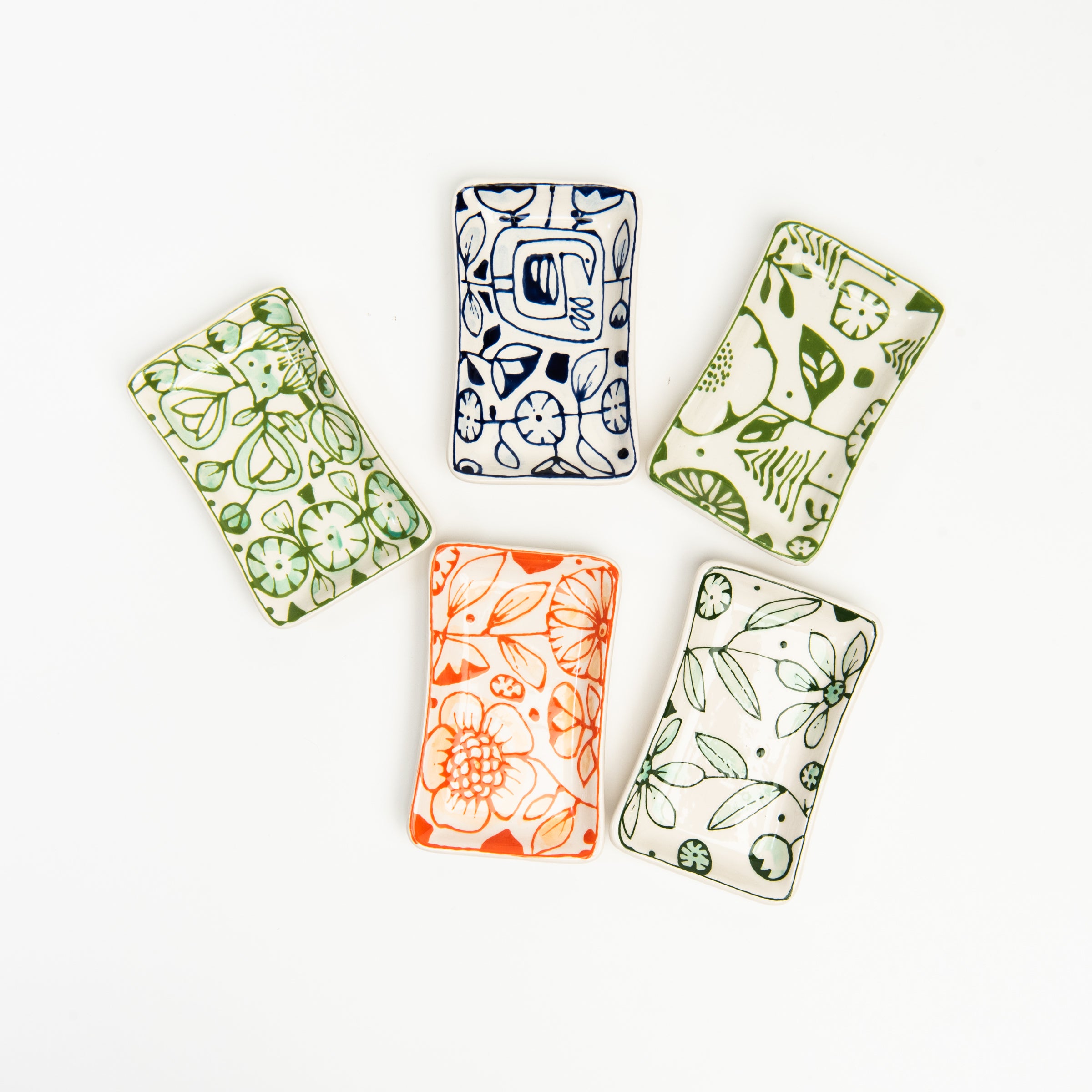 Stephanie Verdun Soap Dishes on a white background at Addison West