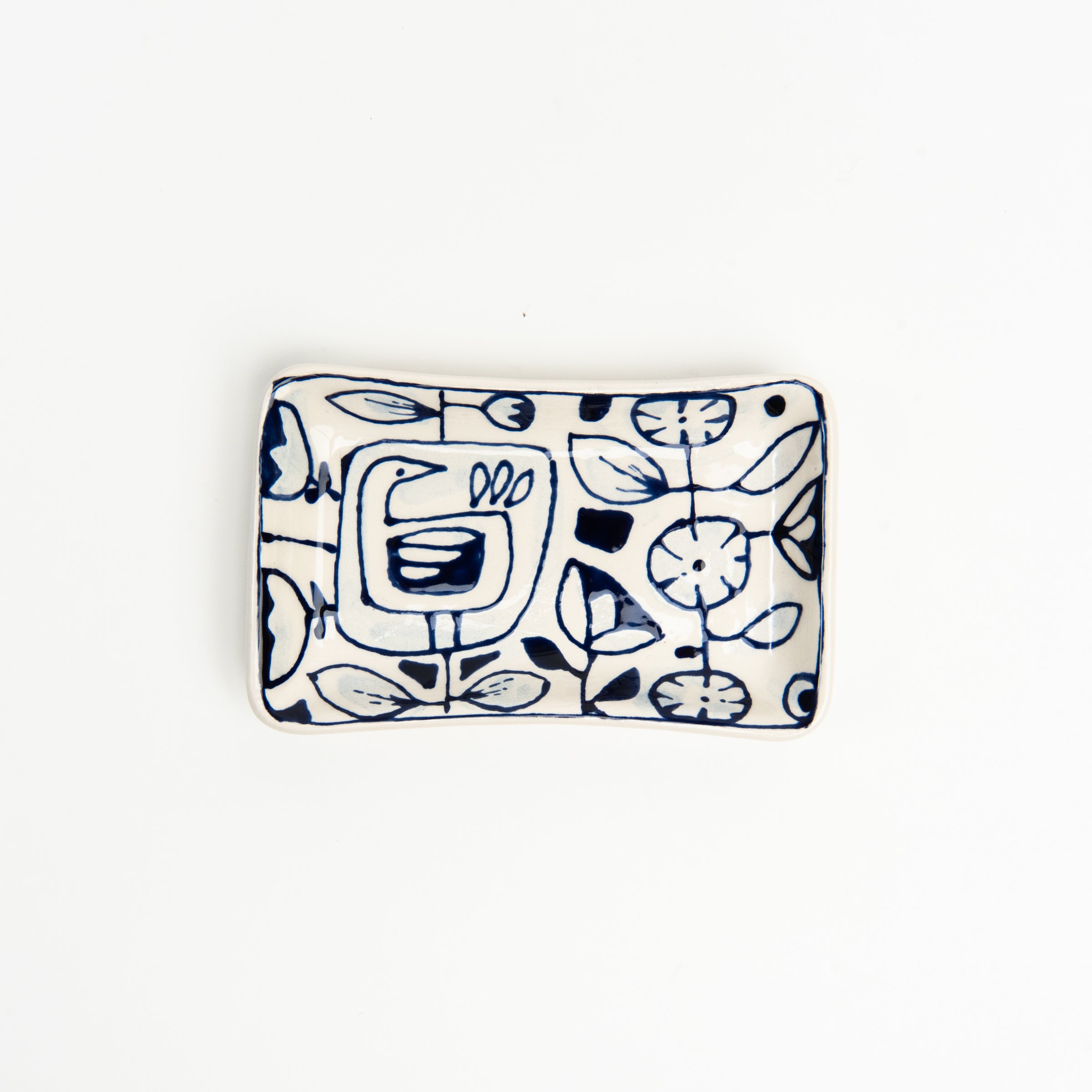 Stephanie Verdun Soap Dish on a white background at Addison West