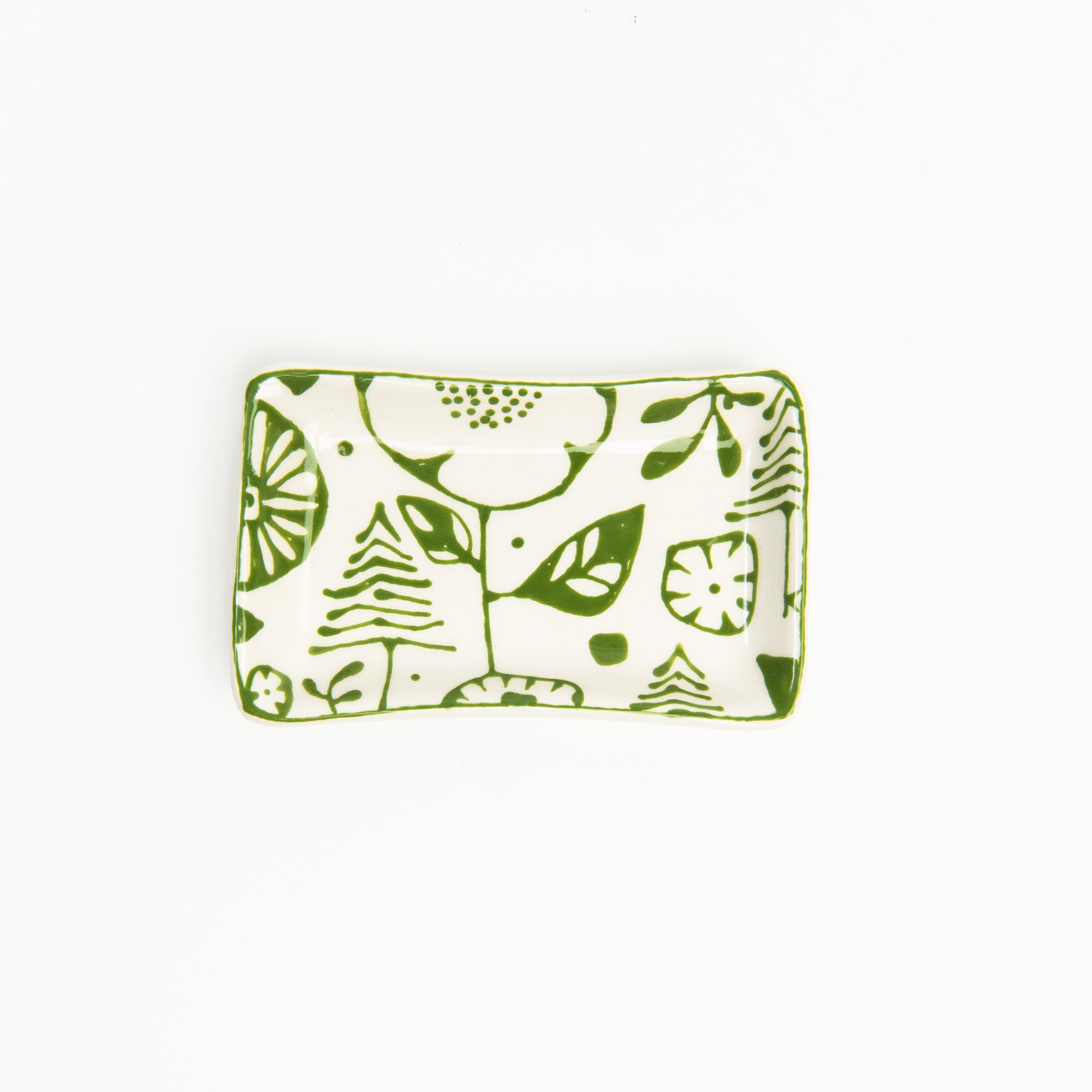 Stephanie Verdun Soap Dish on a white background at Addison West