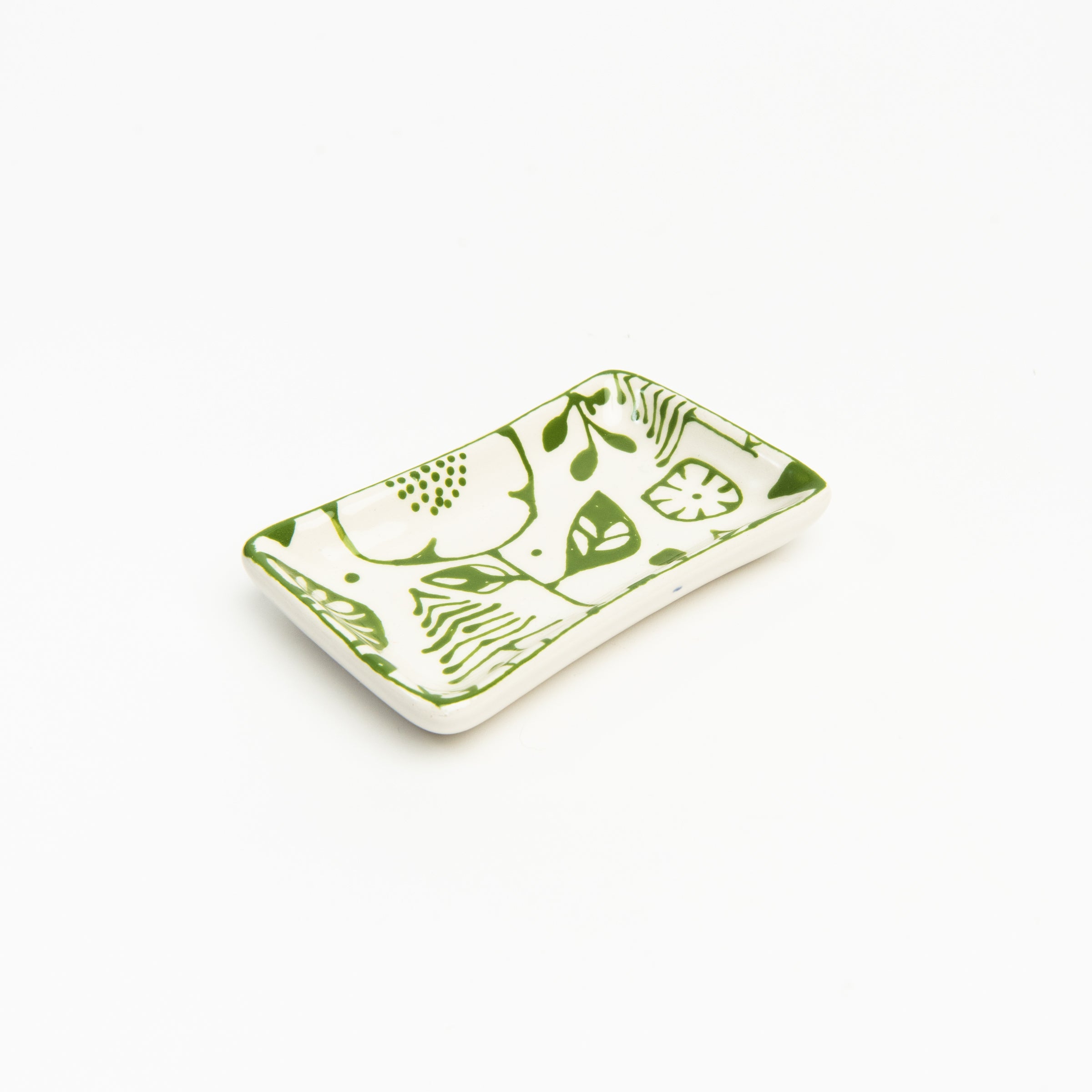 Stephanie Verdun Soap Dish on a white background at Addison West