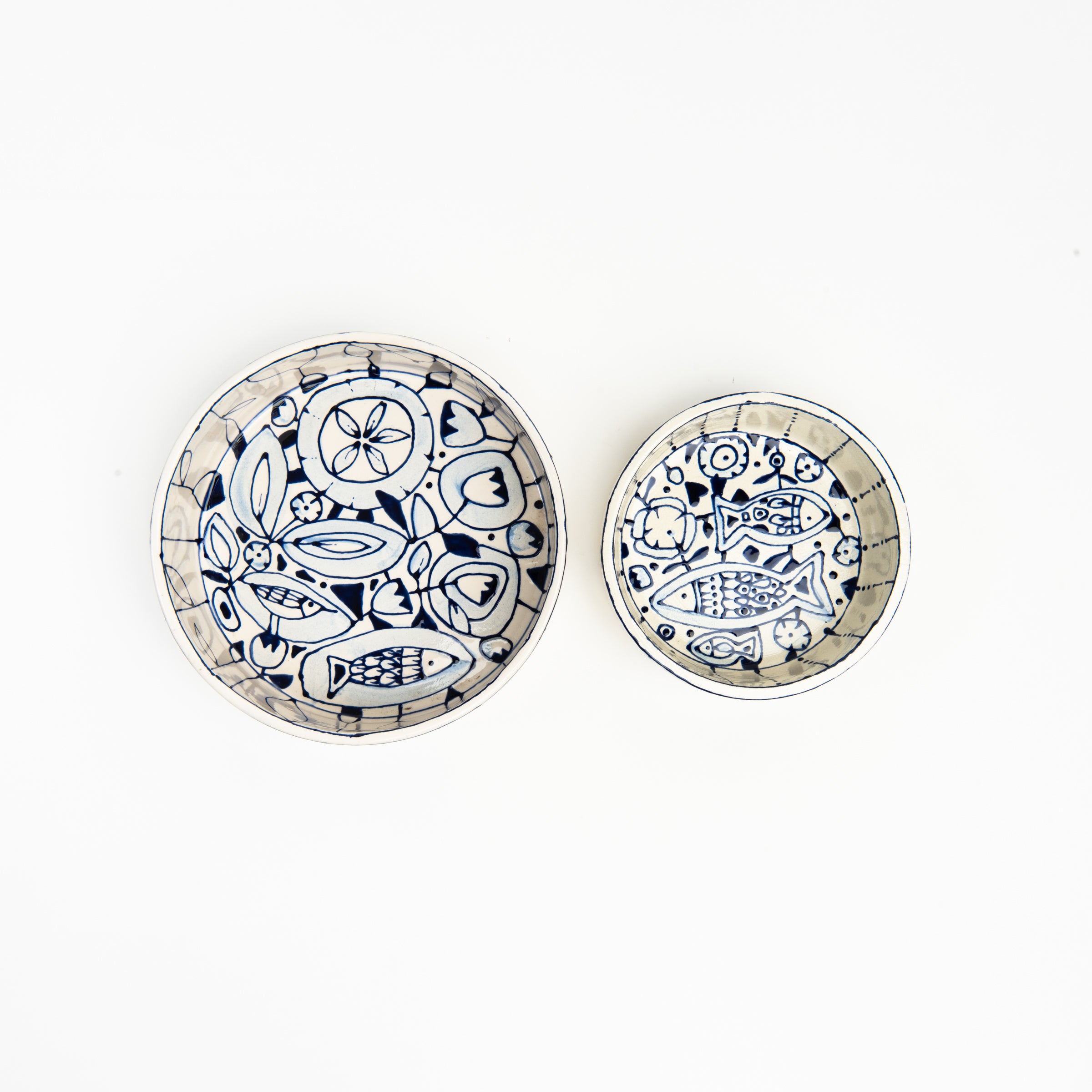 Stephanie Verdun Pet Bowls on a white background at Addison West