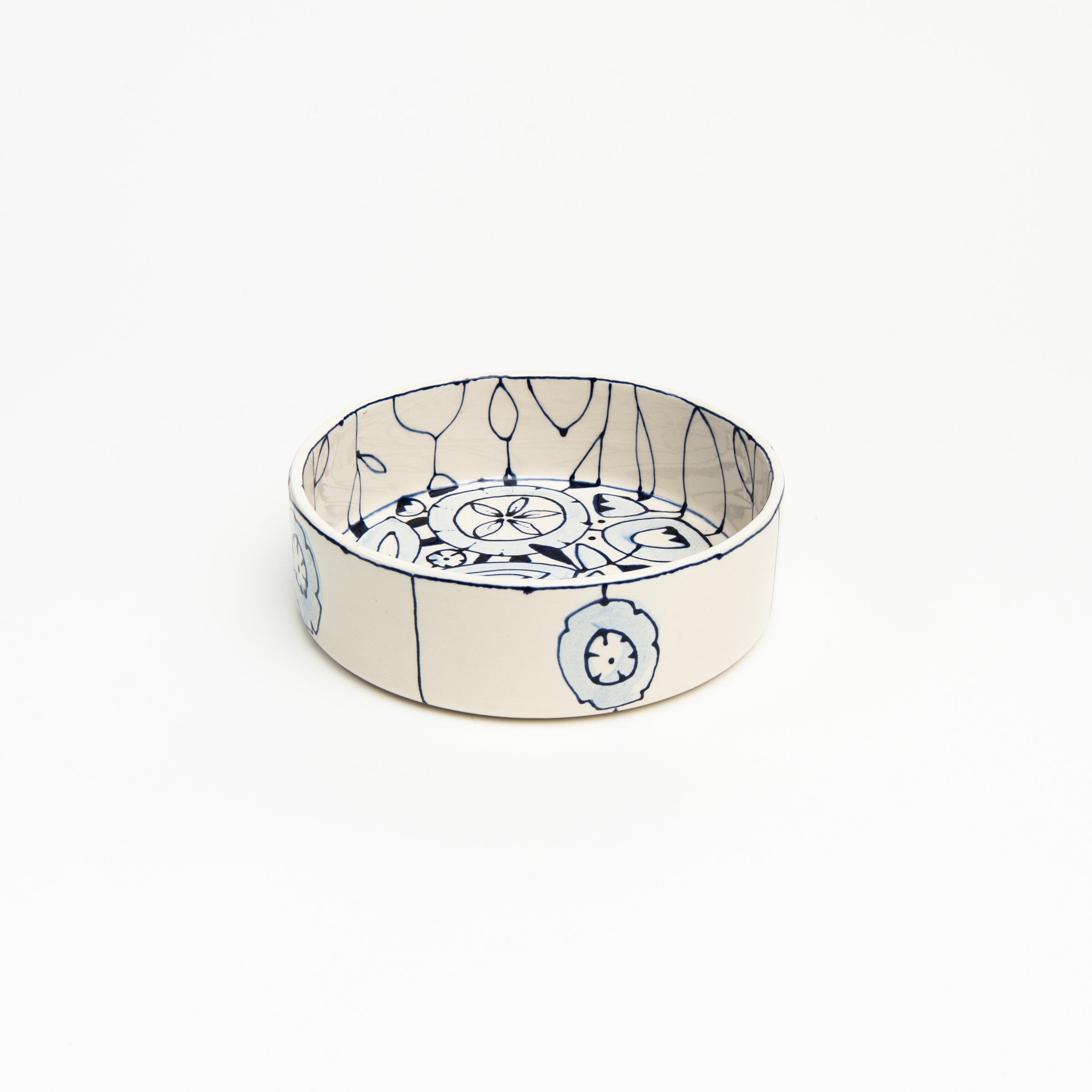 Stephanie Verdun Pet Bowls on a white background at Addison West