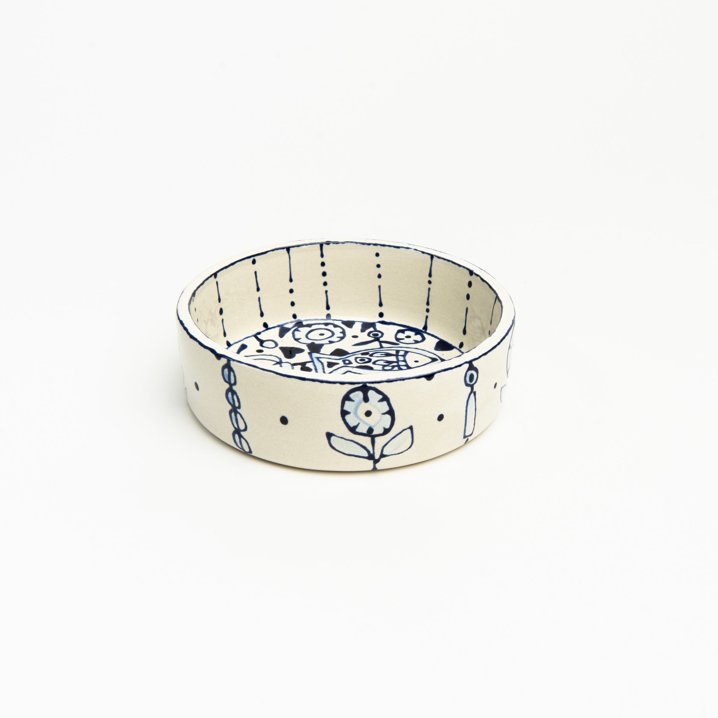 Stephanie Verdun Pet Bowls on a white background at Addison West