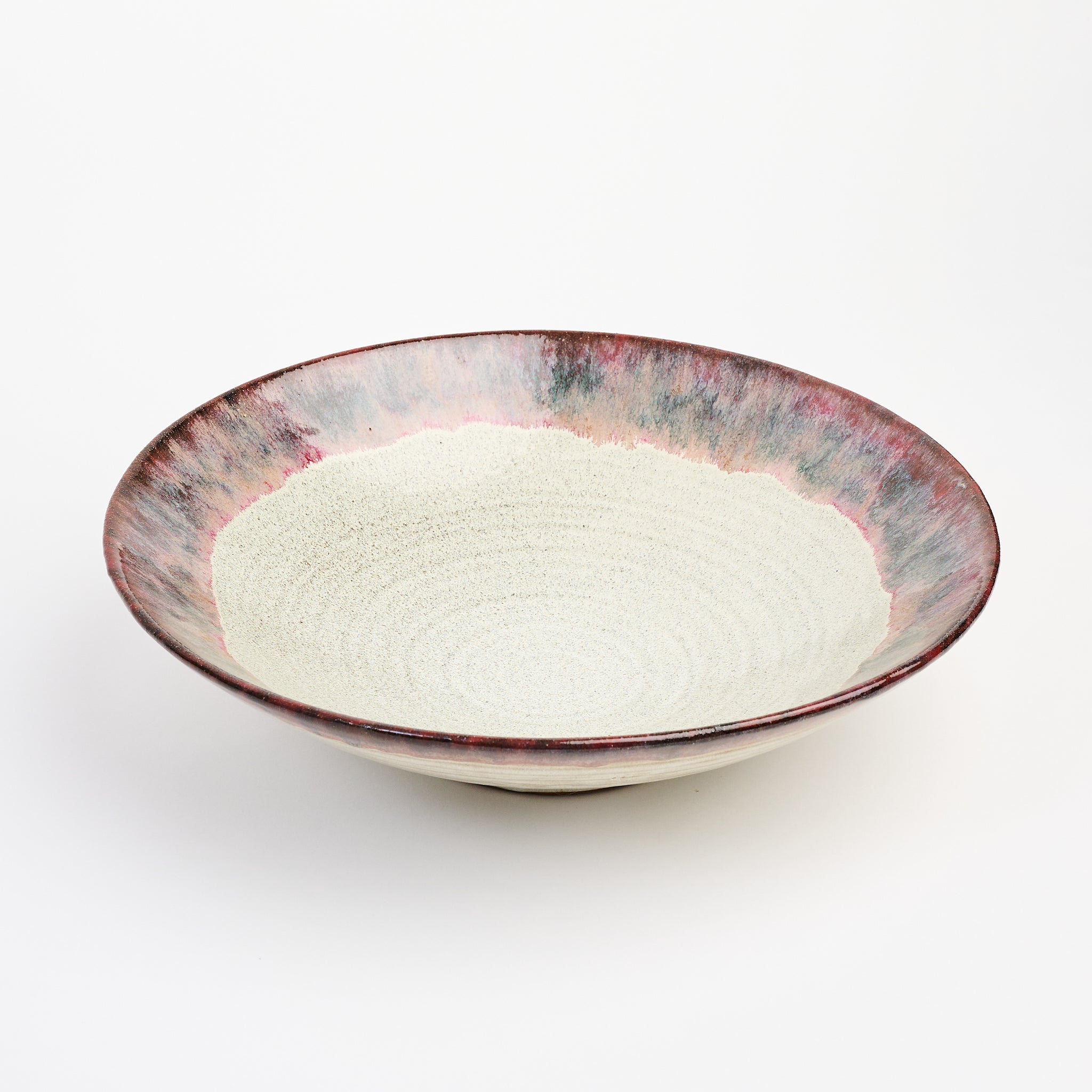 Herbalist Stoneware Serving Bowl on a white background at Addison West