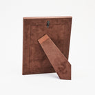 5" x 7" Alpenloge Leather Picture Frame on a white background at Addison West