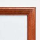 8" x 10" Alpenloge Leather Picture Frame on a white background at Addison West