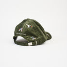 Ducks Corduroy Hat in Olive on a white background at Addison West
