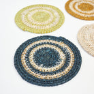Woven Seagrass Coaster, Set of 4 on a white background at Addison West