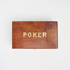 Turf Club Poker Set on a white background at Addison West