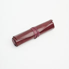 Leather Travel Backgammon Set on a white background at Addison West