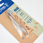 Opinel No. 08 Skiing Stainless Steel Folding Knives on a white background at Addison West
