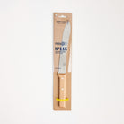 Opinel Parallele Serrated 8" Bread Knife on a white background at Addison West