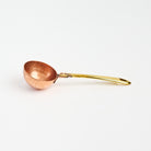 Camden Brass and Copper Scoop on a white background at Addison West