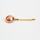 Camden Brass and Copper Scoop on a white background at Addison West
