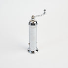 Alexander 8" Chrome Pepper Mill on a white background at Addison West