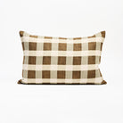 Ezra Mist  Lumbar Pillow 16" x 24" on a white background at Addison West