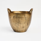 Brass Champagne Ice Bucket on a white background at Addison West