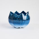 Stoneware Floral Planter on a white background at Addison West