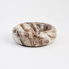 Topanga Marble Dish on a white background at Addison West