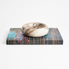 Topanga Marble Dish on a white background at Addison West