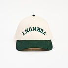 Vermont Upside Down Baseball Hat on a white background at Addison West