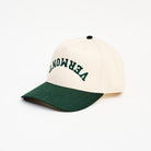 Vermont Upside Down Baseball Hat on a white background at Addison West