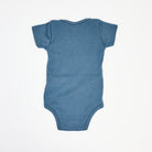 Vermont Baby Blue Bodysuit in Camp on a white background at Addison West