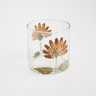 Gerber Daisy Votive on a white background at Addison West