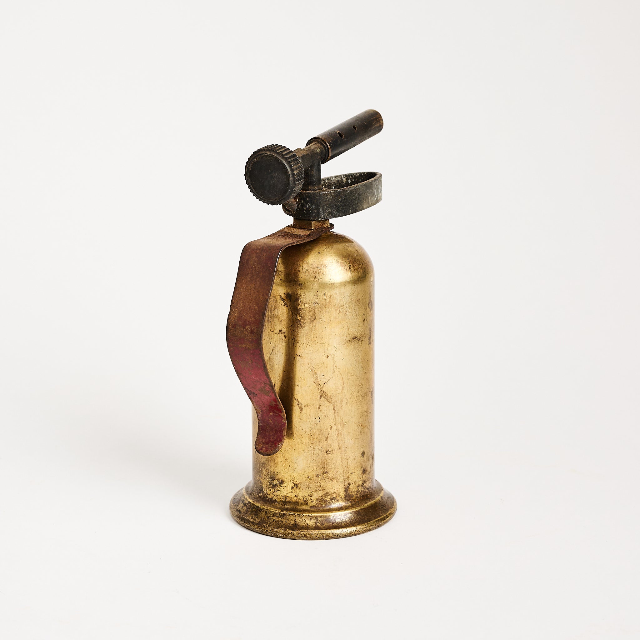 Vintage Small Blow Torch on a white background at Addison West