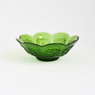 Vintage Green Bowl on a white background at Addison West