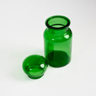 Vintage Wide Belgian Apothecary Jar on a white background at Addison West