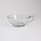 Vintage Glass Sauce Dish on a white background at Addison West
