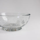 Vintage Glass Sauce Dish on a white background at Addison West