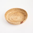 Seagrass & Hyacinth Woven Basket on a white background at Addison West