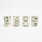 Stephanie Verdun Small Cup in Dark Green on a white background at Addison West