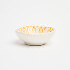 Stephanie Verdun Wabi Sabi Bowl in Yellow on a white background at Addison West