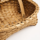 Vermont Small Pear Basket o a white background at Addison West