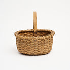 Vermont Oval Gathering Basket on a white background at Addison West