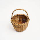 Vermont Oval Gathering Basket on a white background at Addison West