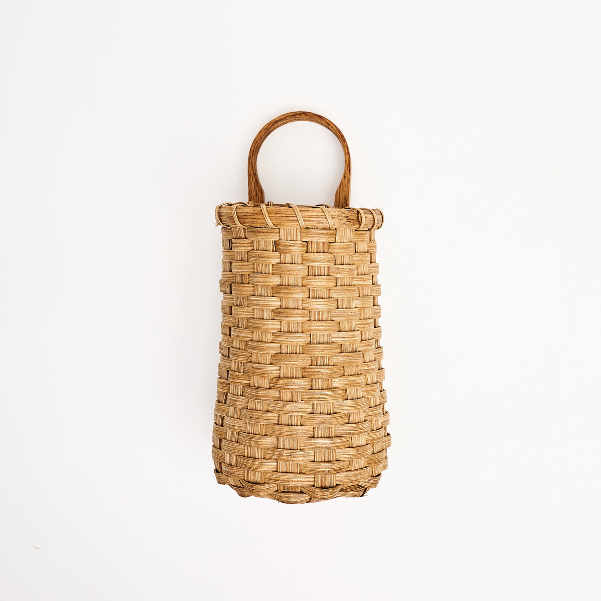 Vermont Round Wall Basket on a white background at Addison West