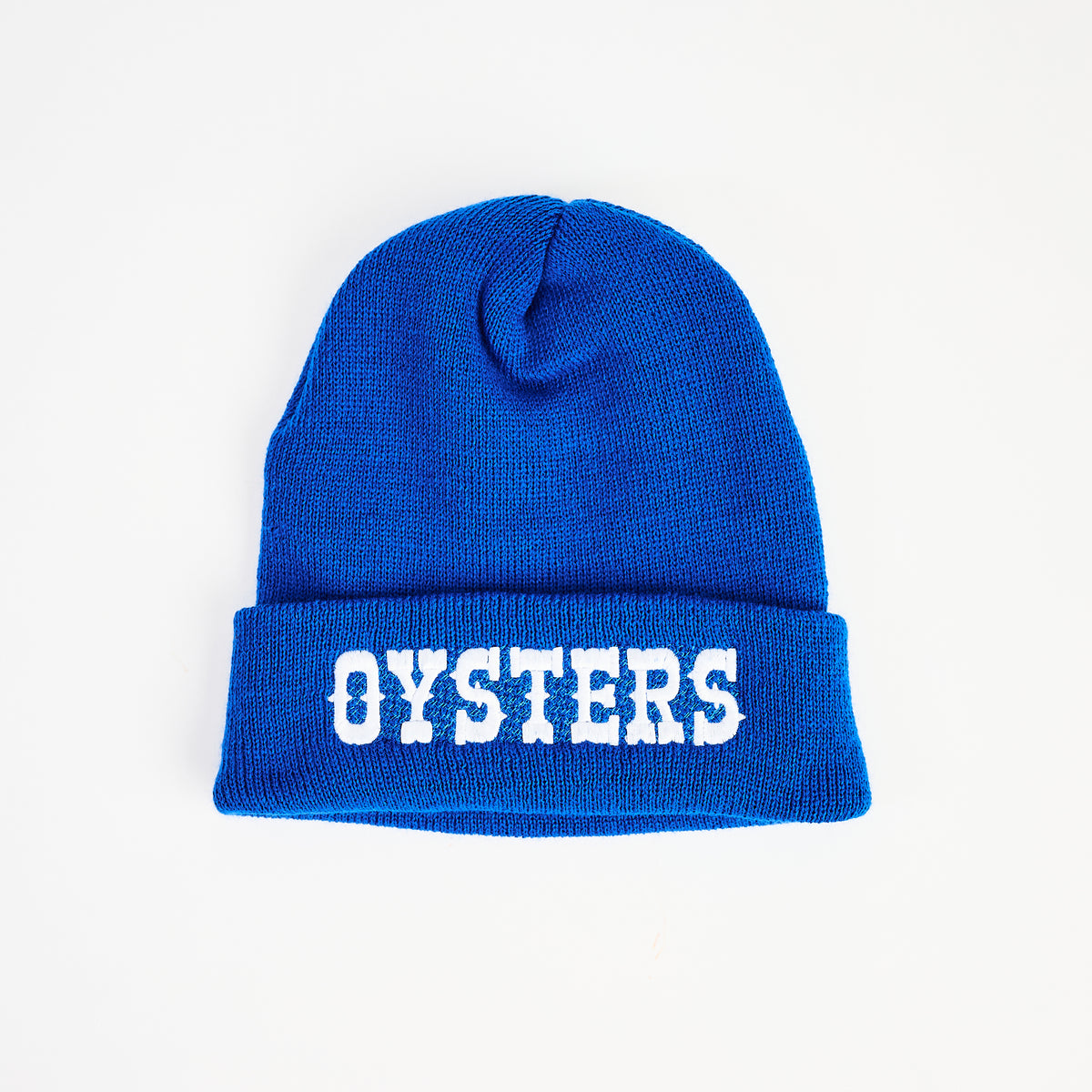 Oysters Beanie on a white background at Addison West
