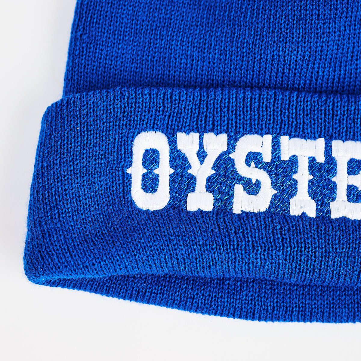 Oysters Beanie on a white background at Addison West
