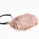 Jasmin Muff Bag in Stucco Sand on a white background at Addison West
