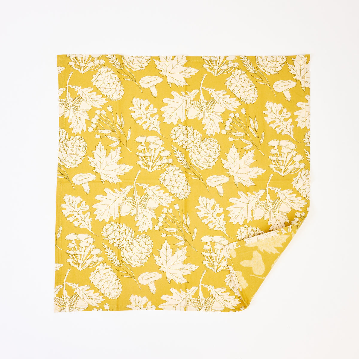 Fallscape Napkins, Set of 4 on a white background at Addison West