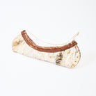 Vintage 13" Birchbark Canoe on a white background at Addison West