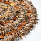 Pheasant Feather Placemat on a white background at Addison West