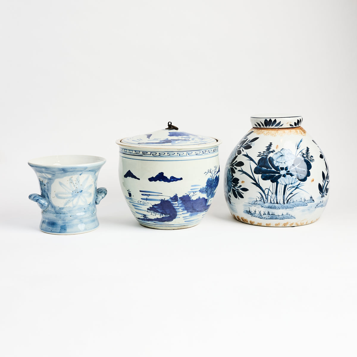 Ginger Jars on a white background at Addison West