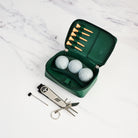 Leather Golf Set on a white background at Addison West