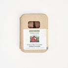Farmhouse Chocolates Milk Chocolate Salted Caramel 4 Piece Box on a white background at Addison West