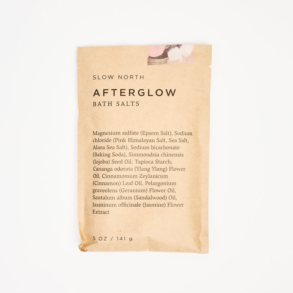 Afterglow Bath Salts on a white background at Addison West